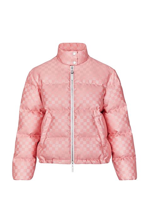 louis vuitton pink puffer jacket|louis vuitton puffer jacket men's.